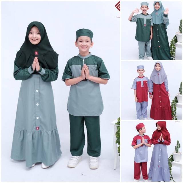 ANV - Gamis Daniyah Series / Gamis Kids/ gamis Anak