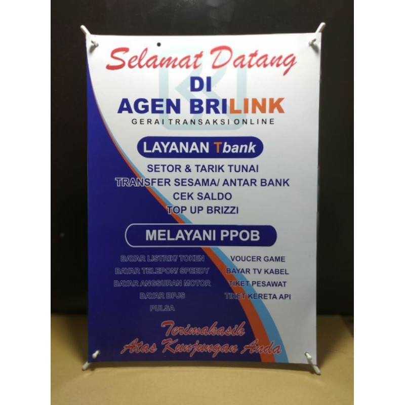 X banner banner spanduk a4 + cetak Free custom design grafis 1 jam jadi