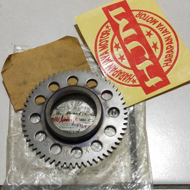 GIGI STATER MIO BESAR, GEAR STATER NOUVO MIO MIO SOUL FINO KARBU ASLI YAMAHA 5MX E5524 00