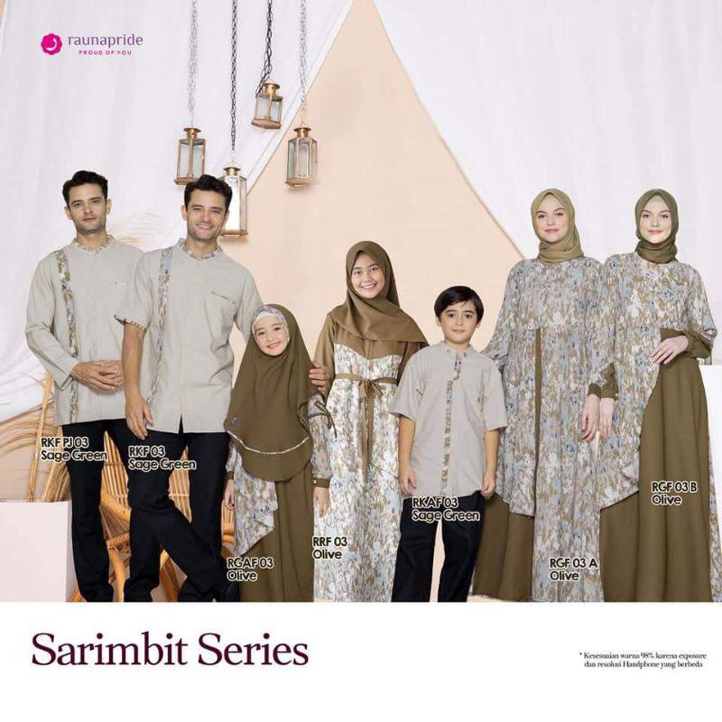SARIMBIT KELUARGA TERBARU RAUNA RKF 03,RKAF03,RRF03,RGAF03,RGF03 A SAGE GREEN,OLIVE