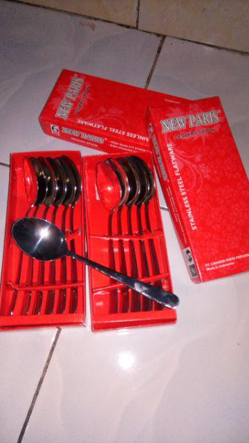 Promo Sendok Garpu Stainlessteel Lusinan