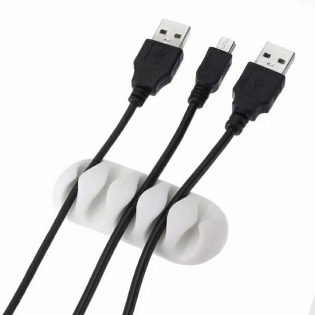 Kabel Reel Oganizer agar Rapi Klip Kabel Segala Type