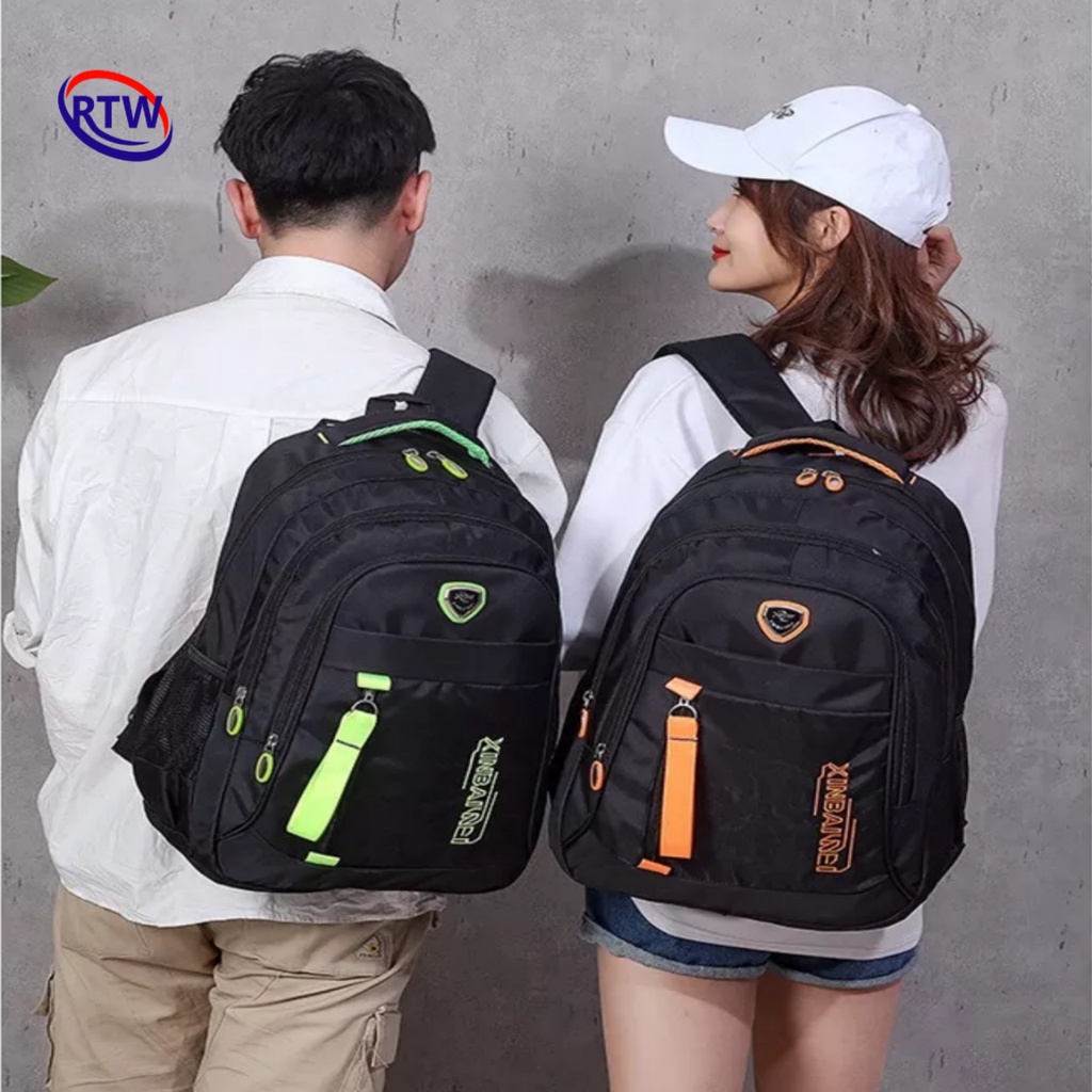 Tas Ransel Mode Pria Ransel Komputer Bisnis Tas Bahu Pria Perjalanan Santai Ransel Laptop Siswa Tas Sekolah Anak Laki-laki