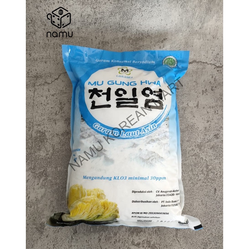 

Mugunghwa Garam Kasar 2Kg - Garam Laut Kasar