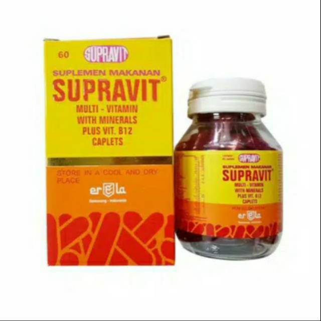 SUPRAVIT MULTIVITAMIN LENGKAP MURAH