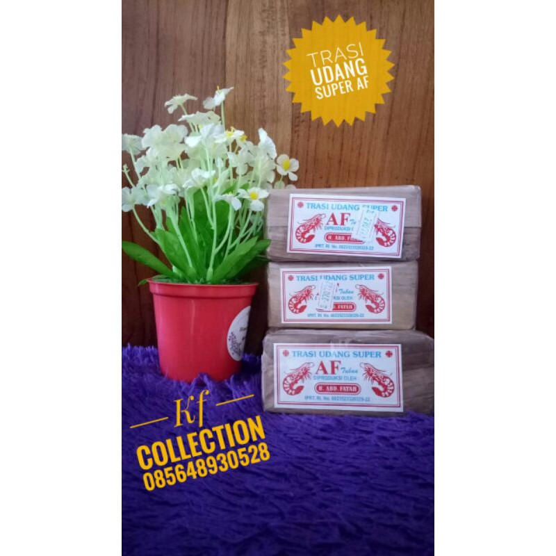 

jual murah trasi udang super AF (abdul fatah) 250gr