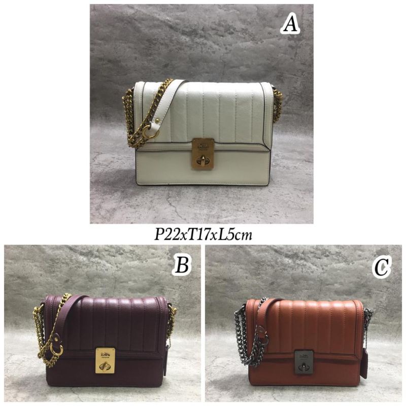 Jual PROMO COACH Hutton Shoulder Bag With Quilting Shopee Indonesia