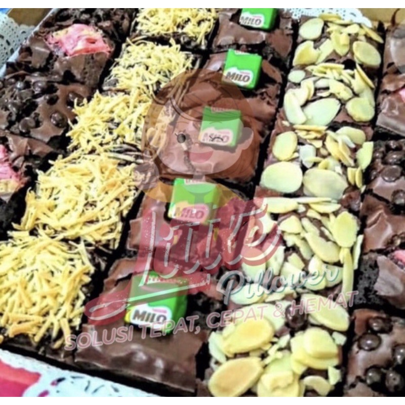 Loyang Brownis sekat JUMBO30x30 Kualitas Tebal/Loyang Brownis Panggang