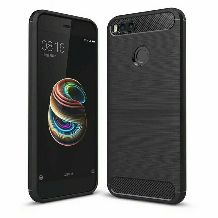 Case Samsung j5 prime ipaky carbon matte fiber tpu casing softcase