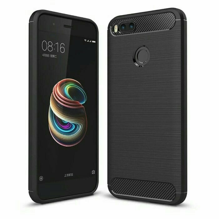 case xiomi Redmi 5 ipaky carbon matte fiber tpu casing softcase