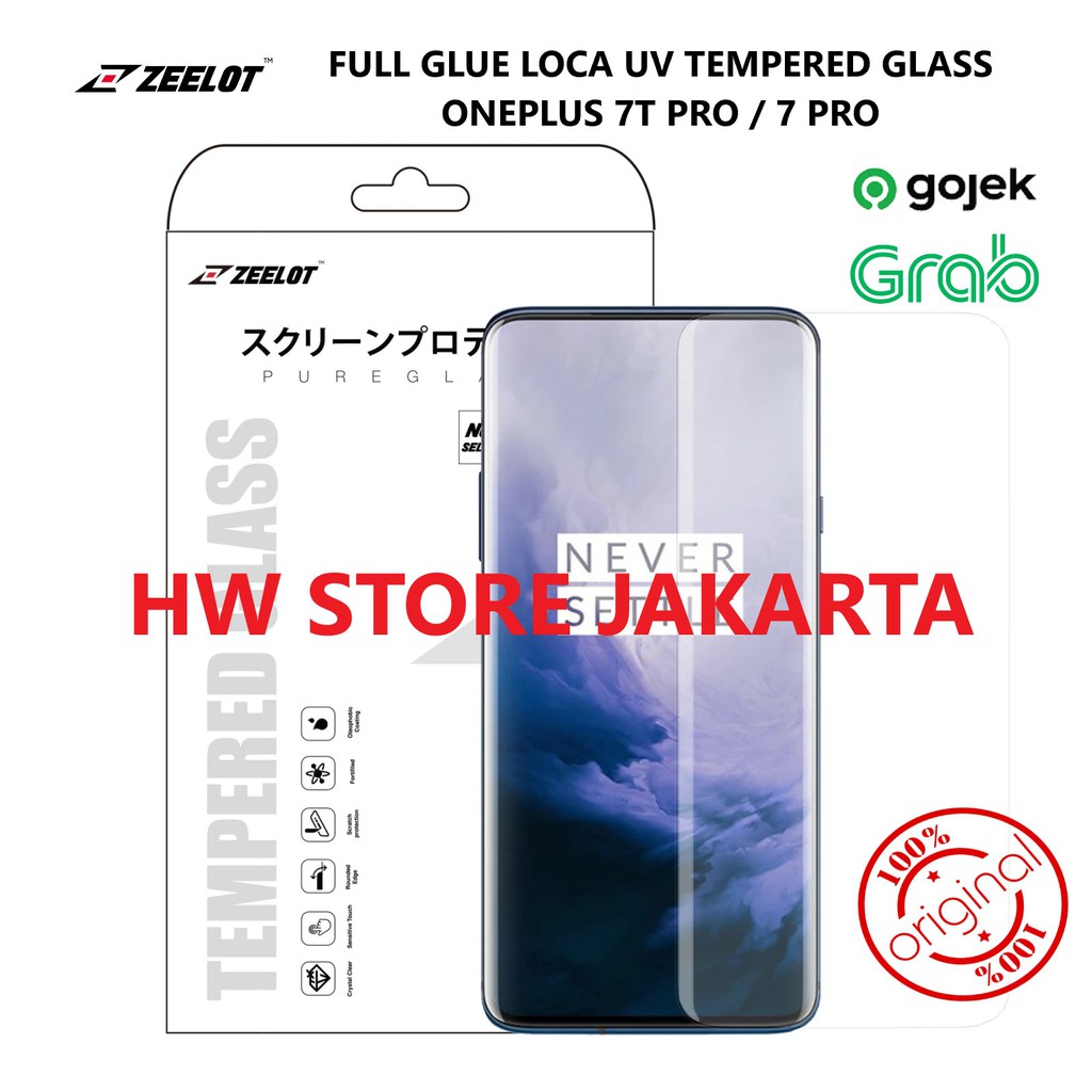 Tempered Glass OnePlus 7T Pro / OnePlus 7 Pro Zeelot Tempered Glass Screen