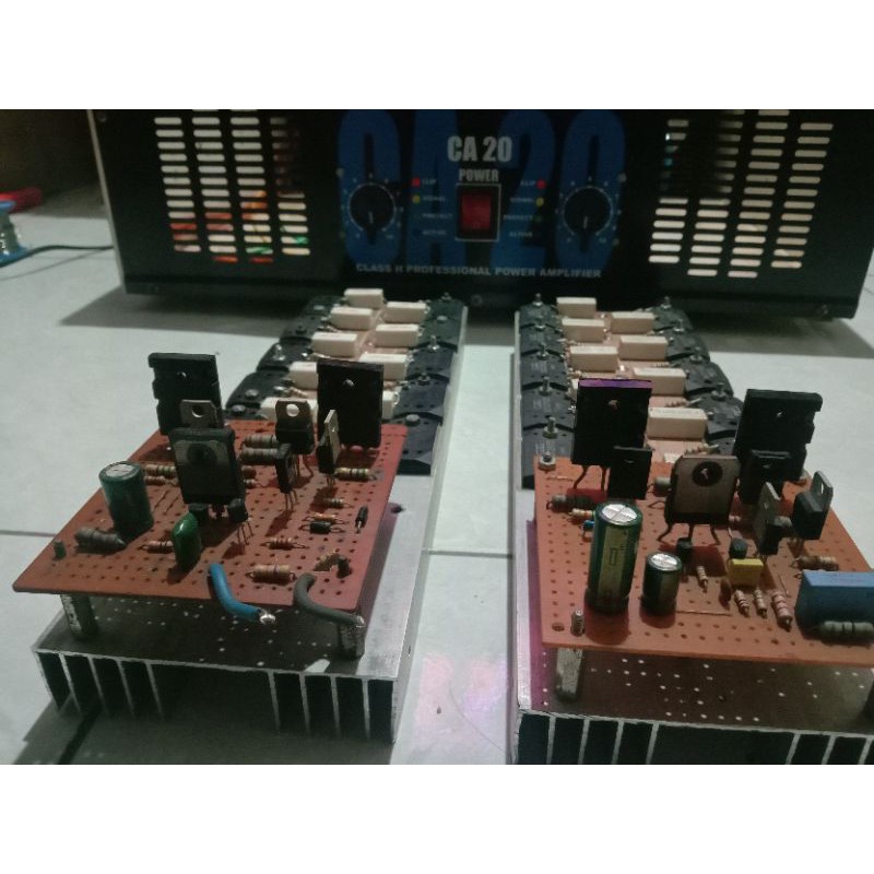 power ampli rakitan 5 set final siap pakai