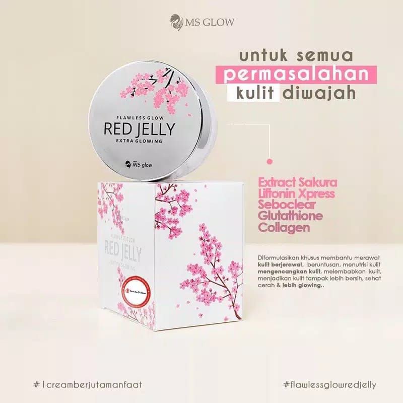 

RED JELLY MS GLOW ORIGINAL SKINCARE BPOM