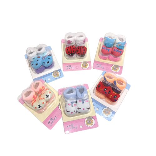 Kaos Kaki Boneka 3D Lucu newborn (geser)