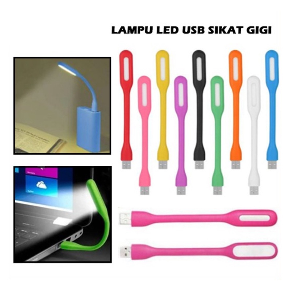 Trend-LAMPU LED USB FLEXIBLE / STICK LAMP / SIKAT GIGI LIGHT / LAMPU BACA