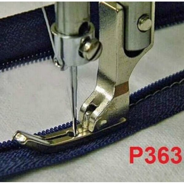 Sepatu resleting / narrow zipper foot - P363 (mesin jahit industri)