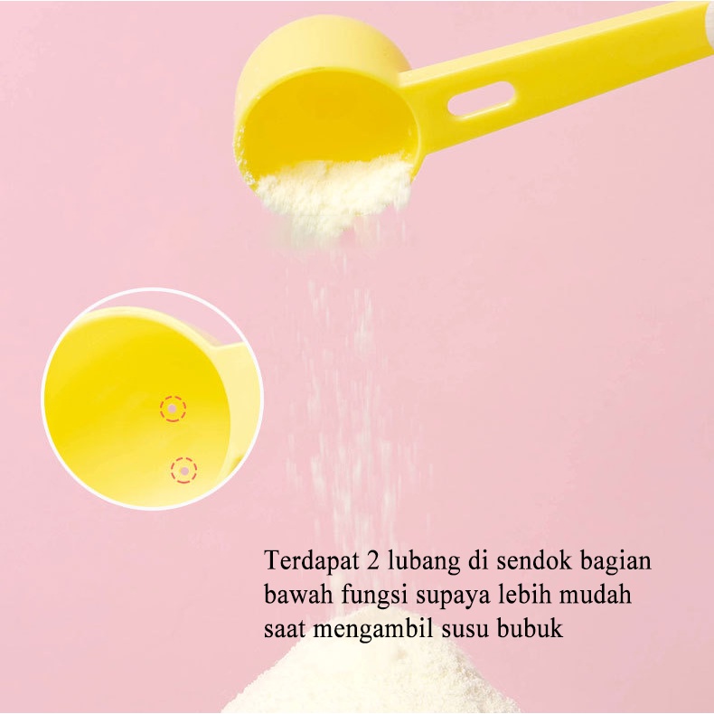 [1KG 8PCS] LBS Toples Susu Bubuk Space Tempat Kotak Wadah Penyimpanan Susu Bubuk Bayi Portabel Sealed