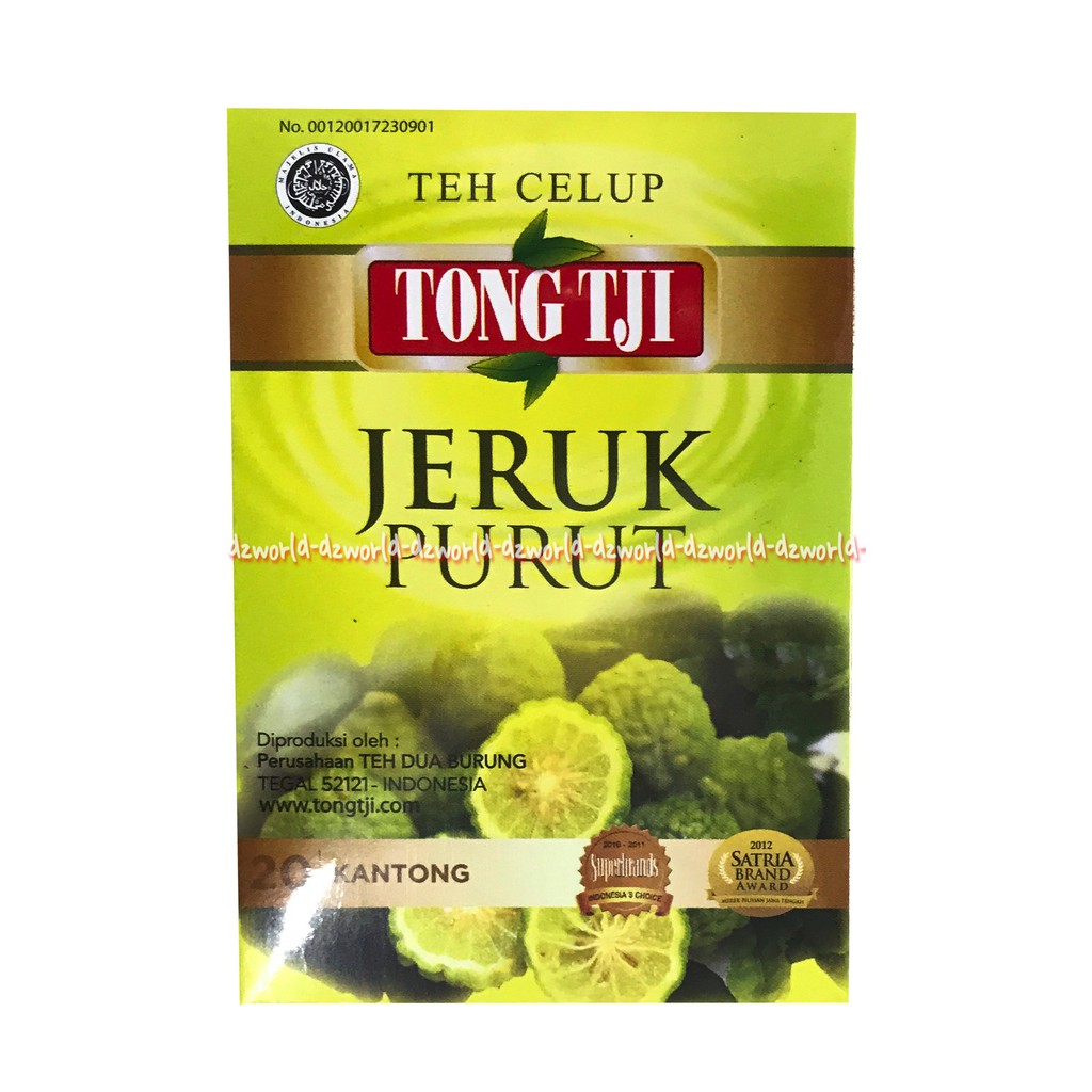 Jual Tong Tji Jeruk Purut 20tea Teh Celup Tongji Kemasan Sachet Tongtji