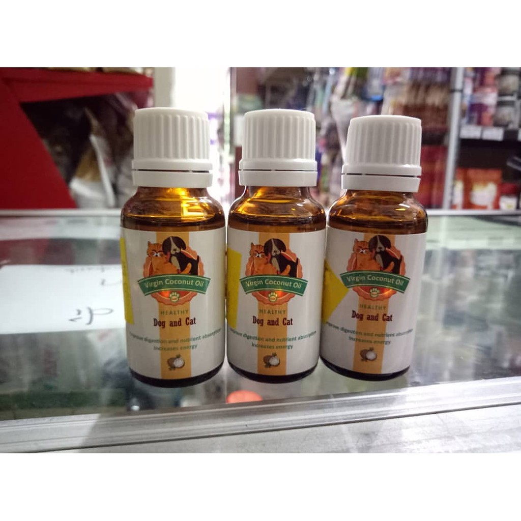 HEALTHY VIRGIN COCONUT OIL - UNTUK ANJING DAN KUCING