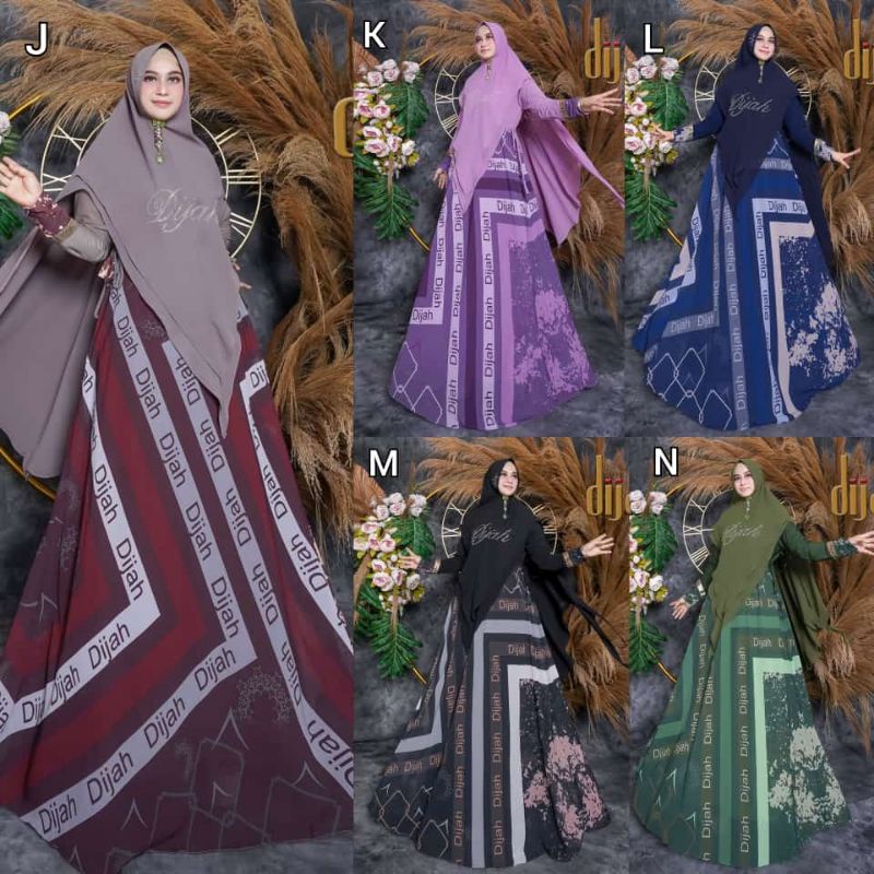 Gamis Syar'i DIJAH 602 by Dijah