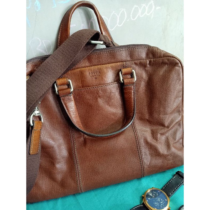 Preloved tas laptop fossil