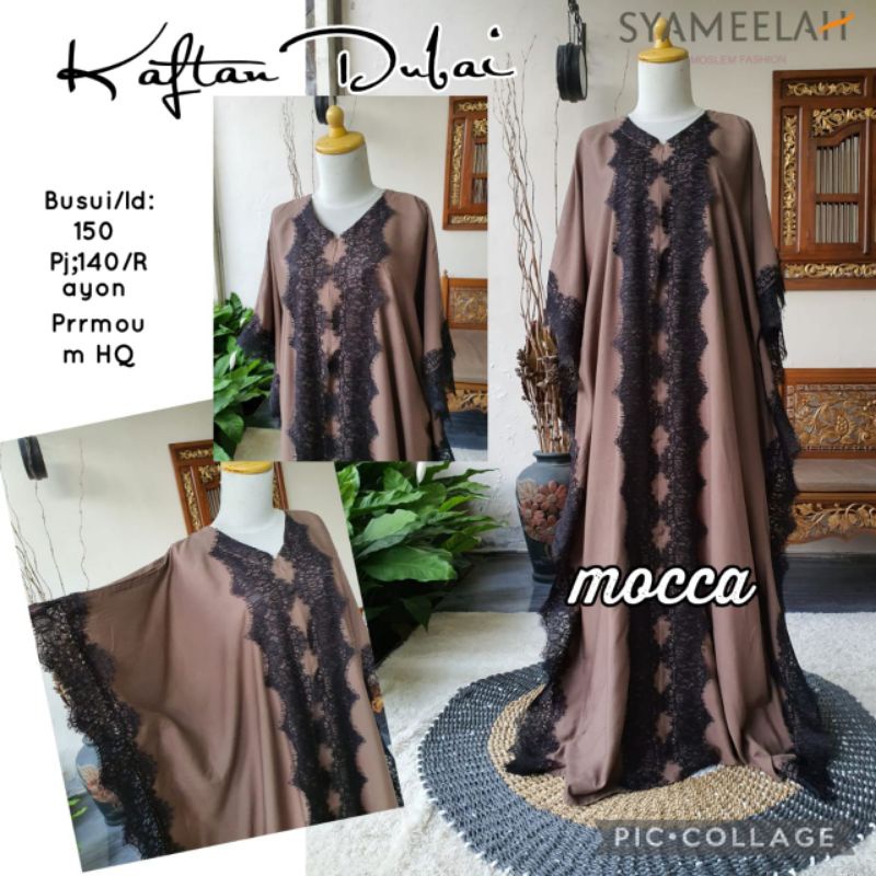 PROMO kaftan dubai//homedress rayon//ori soko