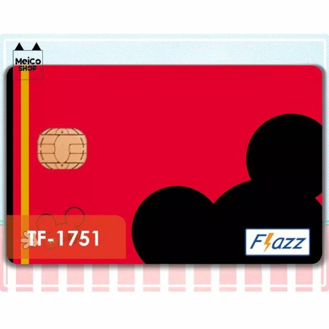 

[TF-1751] Sticker Flazz BCA Meico - Mickey Mouse