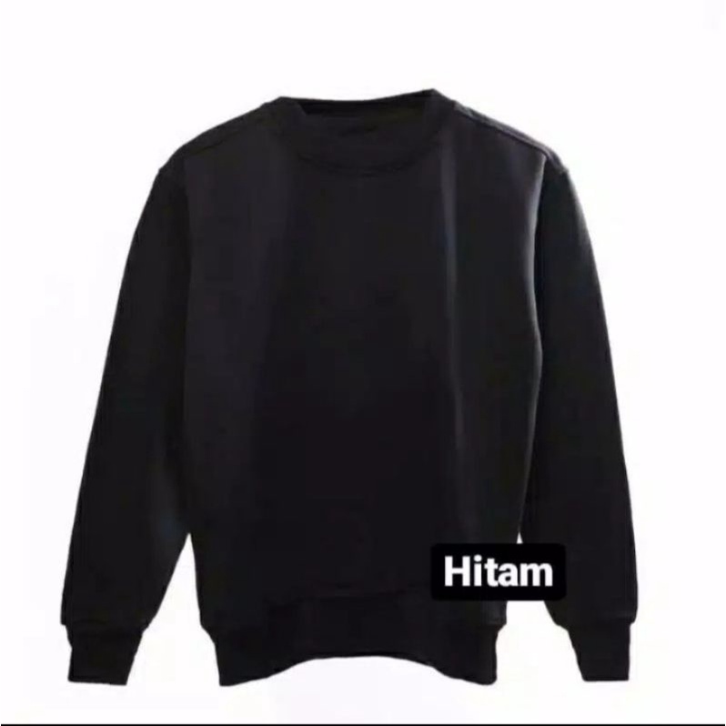 Sweater pria wanita Hoodie Fleece Crewneck Sweatshirt Polos basic jumbo oversize /big size unisex  XXXL XXXXL XXXXXL