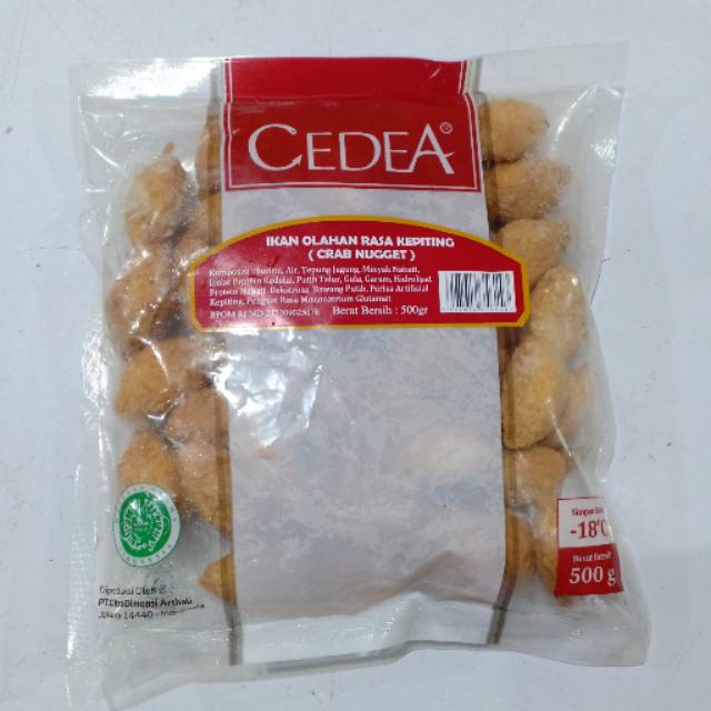 

CEDEA crab nugget 500gr