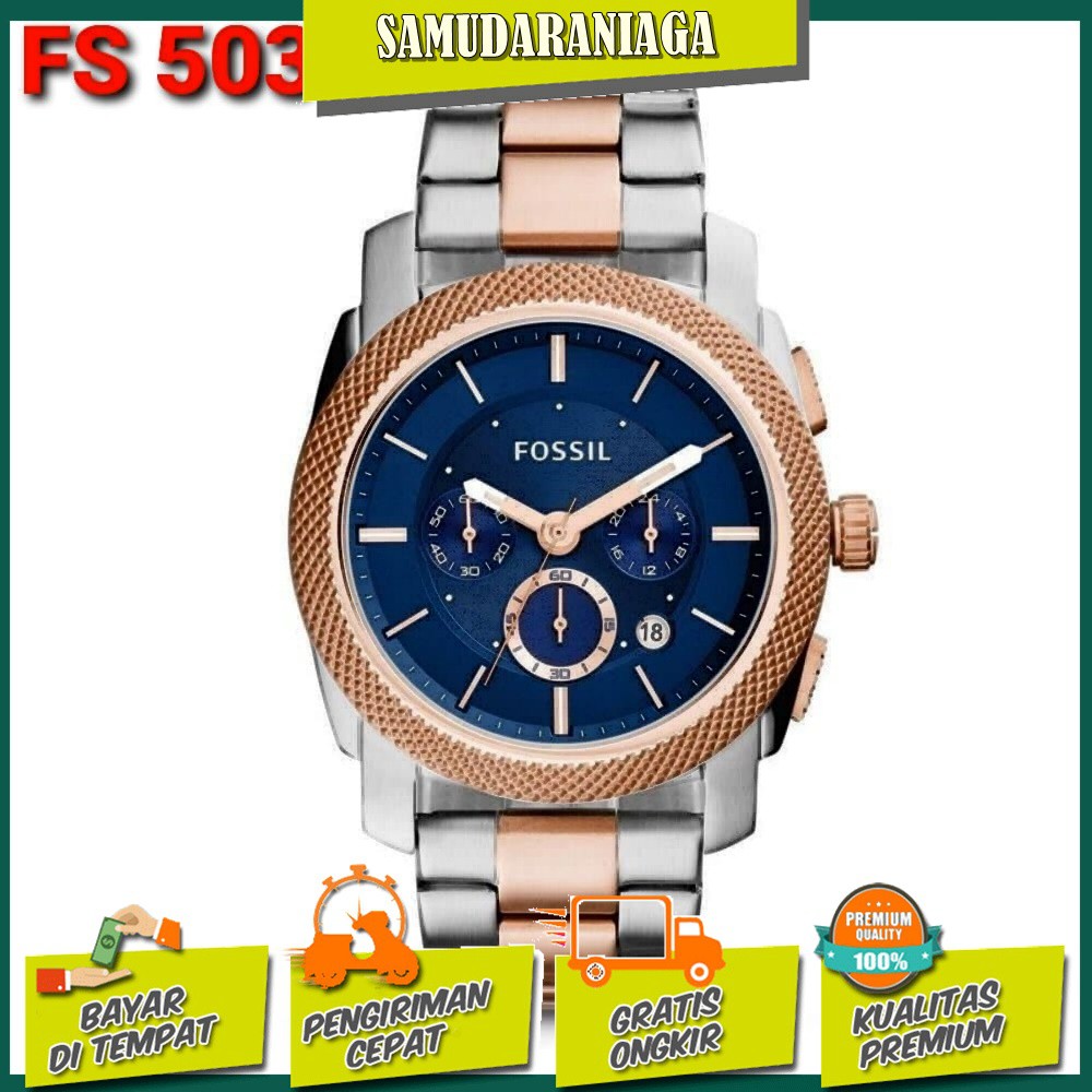 JAM TANGAN PRIA FOSSIL FS 5037 ORIGINAL