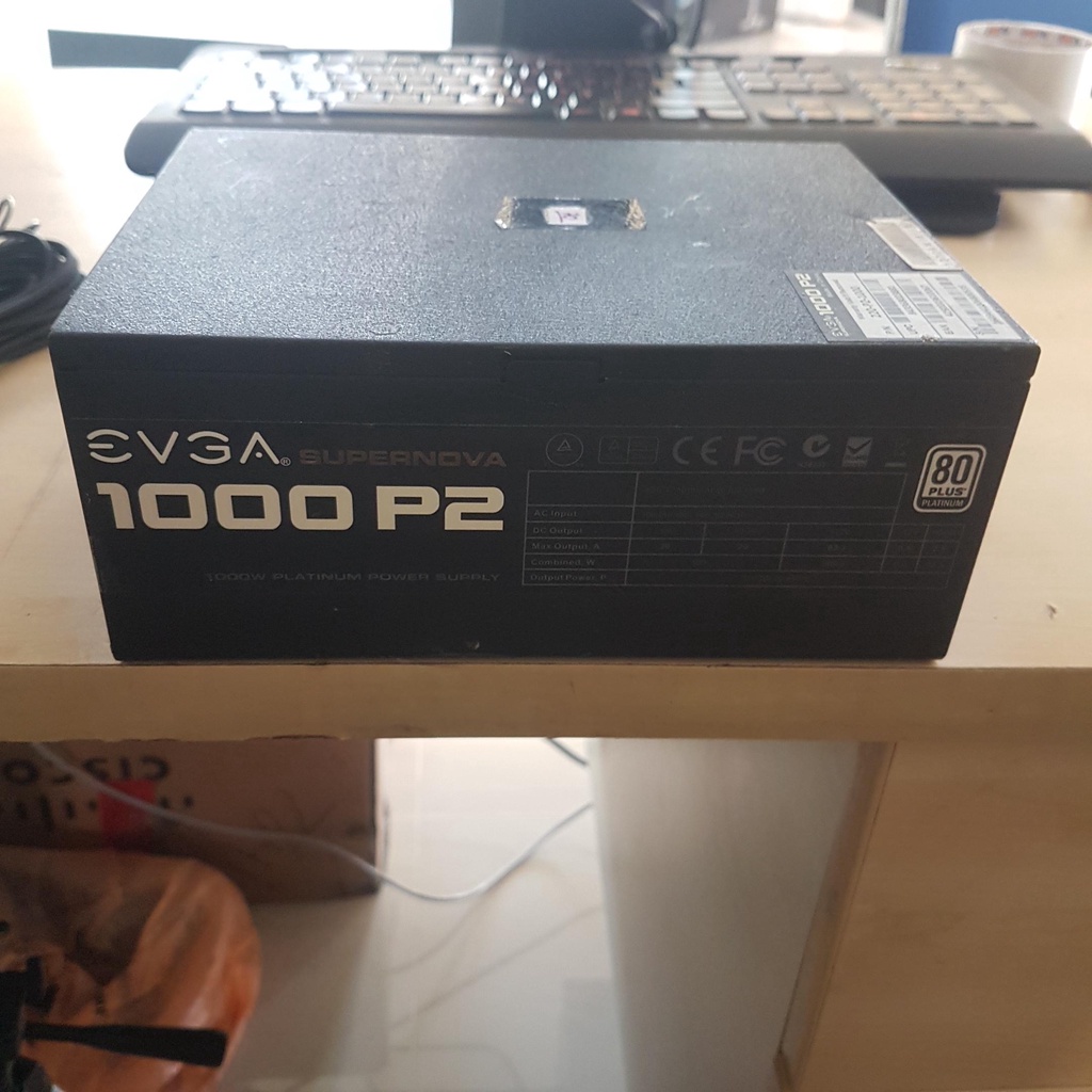 EVGA Supernova 1000 P2 1000 Watt 80 Plus Platinum Full Modular PSU