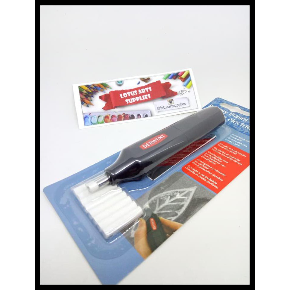 

UPDATE DERWENT BATTERY ERASER & REPLACEMENT PERALATAN MELUKIS MURAH