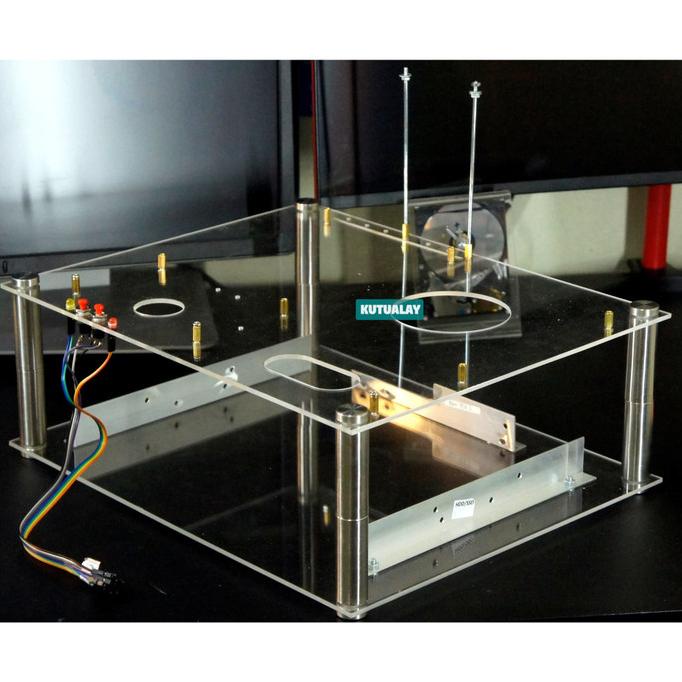 Promo Casing Cpu Atx Acrylic Pc Komputer Open Air Benchtable Akrilik