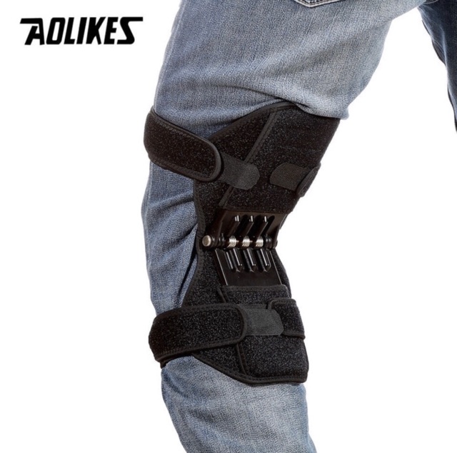 YX005 AOLIKES KNEE BACK SPRING SUPPORT PAD SLEEVE WRAP DEKER LUTUT