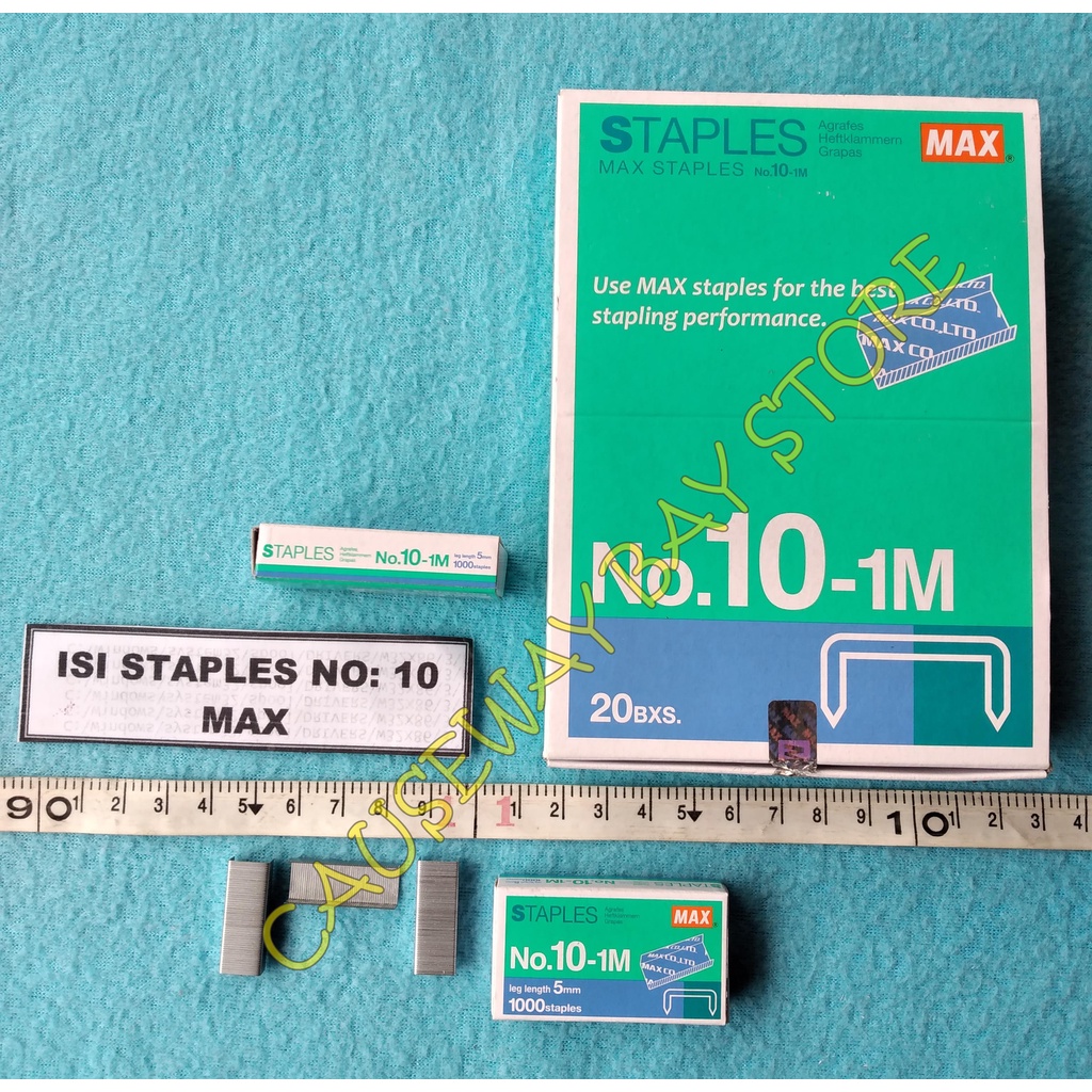 

ISI STAPLES MAX NO: 10