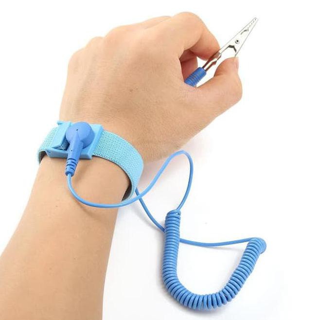 Terlaris Anti-Statis Coiling Strap Fleksibel Grounding Discharge