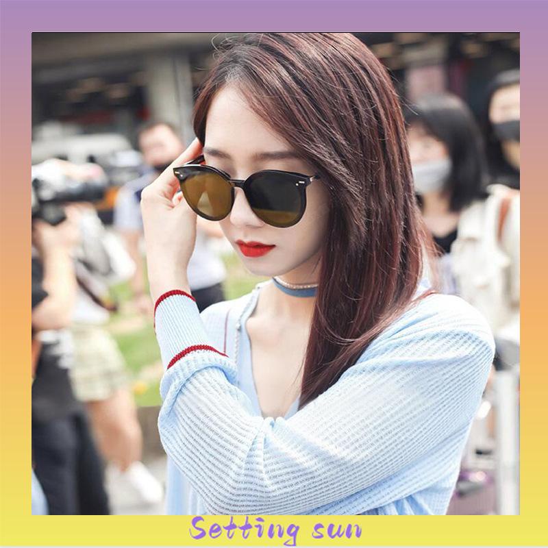 Korean Fashion BLACK PETER Vintage Mata Kucing Wanita Kacamata Hitam Sunglasses TN