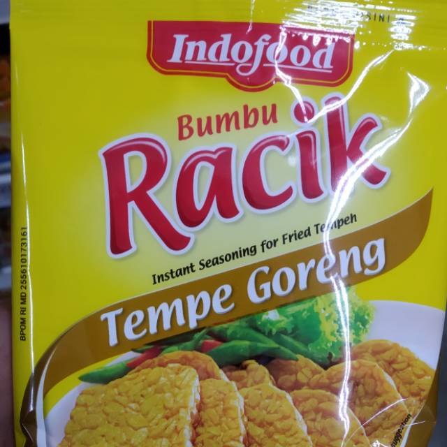 

Indofood bumbu racik tempe goreng 20 gr 1bungkus untuk 2papan tempe