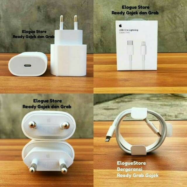 Fast Charging Charger ipad Iphone 8 X Xr Xs 18 Watt 18W Type C Lightning Power Delivery