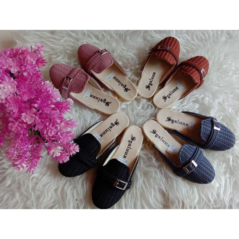 khainuna sepatu anak perempuan model bapau size 26-30 31-35