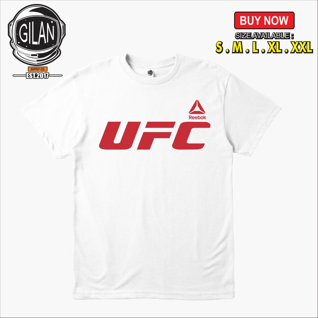 Kaos BAJU Distro UFC ULTIMATE FIGHTING CHAMPIONSHIP KHABIB NURMAGUMEDOV DAKWAH ISLAMI OLAHRAGA SPORT-PUTIH