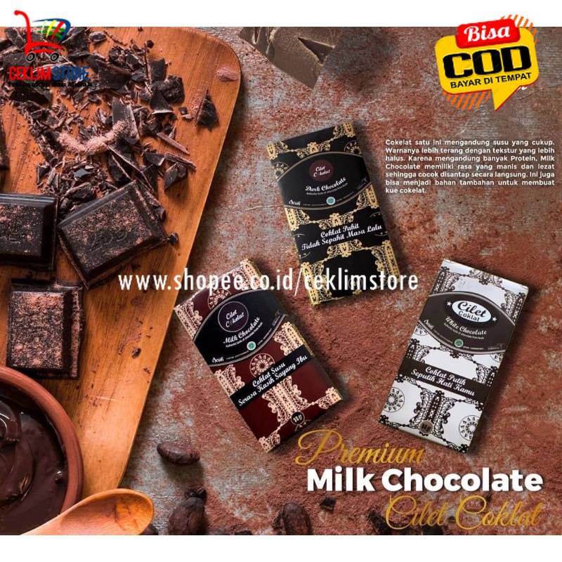 

Coklat Cilet Khas Aceh | Dark Chocolate