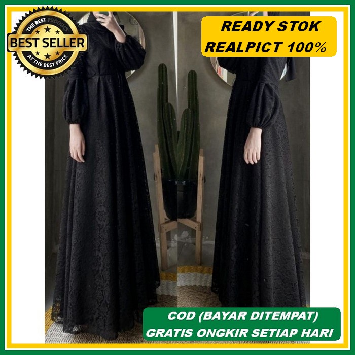 Laluna Super Jumbo Gamis Wanita Jumbo Baju Gamis Terbaru 2022 Dress Maxi Baju Muslim Wanita Gamis Le