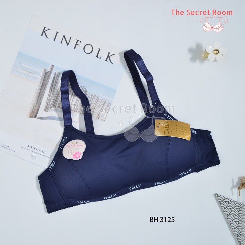 TALLY BRA BH KEMBEN 3125 I TANPA KAWAT I BUSA TIPIS I SIZE 34-40 I