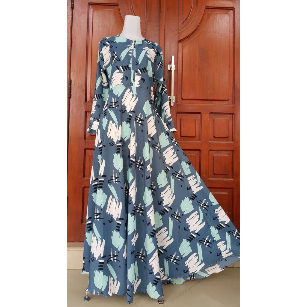 Gamis Monalisa Warna Navy