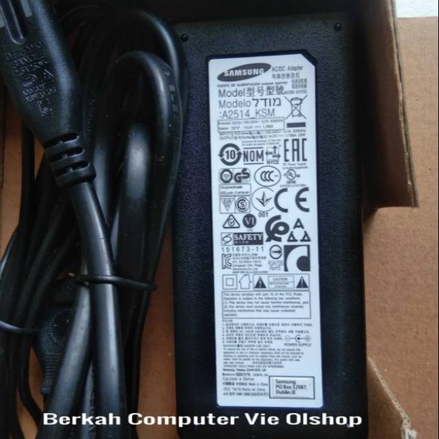 Adaptor Monitor Samsung Original S19D300HY 14V-1.07A