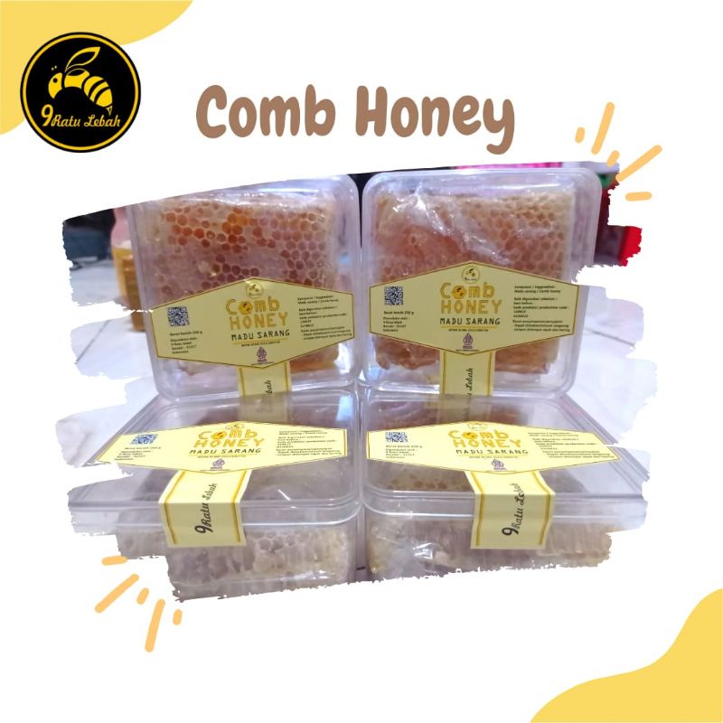 

Comb Honey 250g (Madu Sarang )100%Asli