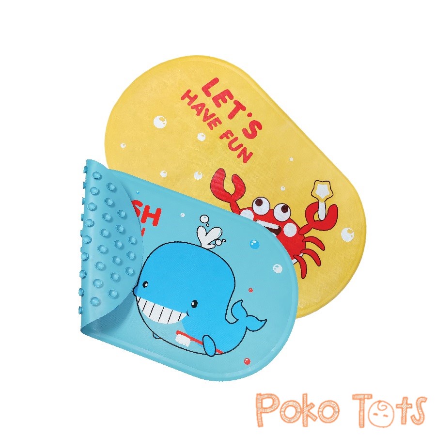 Baby Safe Rubber Bath Mat Large 70x38cm Alas Karet Mandi Bayi BT009