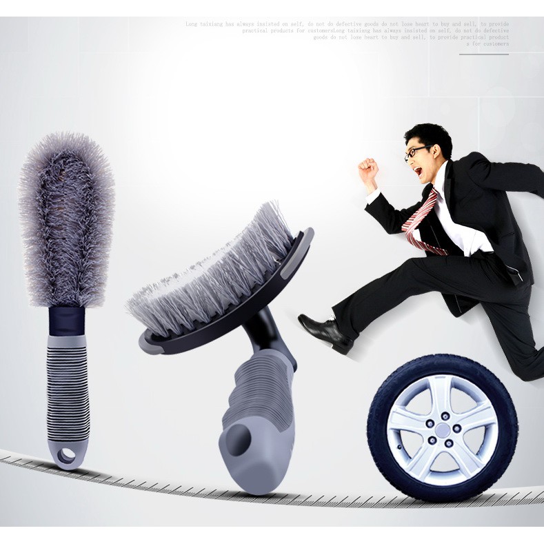 Paket Hemat Sikat Ban dan Sikat Velg Mobil