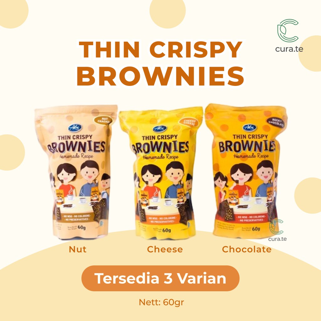 ABE FOOD THIN CRISPY BROWNIES KERING | BISKUIST BAYI ANAK SNACK CEMILAN SEHAT